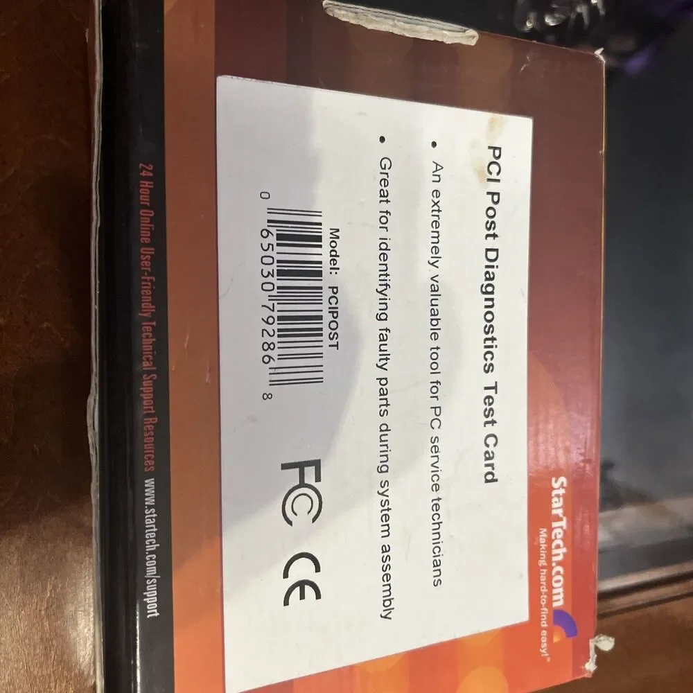 StarTech Port PCI RS232‎ Powered Serial Adapter Card  Model: PCI1S650PW
